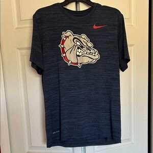 Men’s Nike Gonzaga Bulldogs Dri-FIT T-Shirt - Navy - Size L